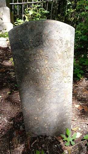 Heritage marker — before restoration